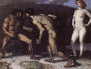 Franz von Stuck Battle for a Woman Spain oil painting reproduction